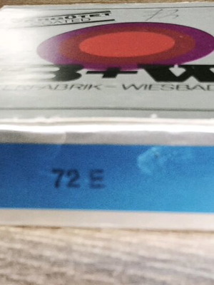 B+W 72mm KB12 Flood 80B 72E colour filter like new
