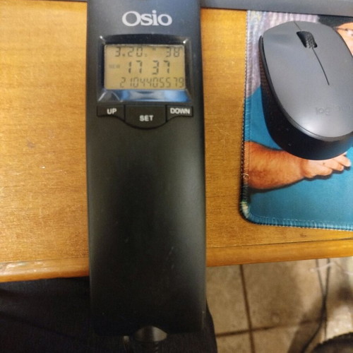 Osio model OSW-4650B home phone used, black, wired