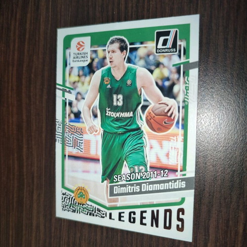 Panini Donruss Euroleague Dimitris Diamantidis card new
