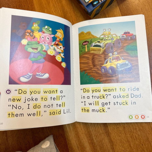 Lil Can't Miss Leapfrog children's book used, English learning