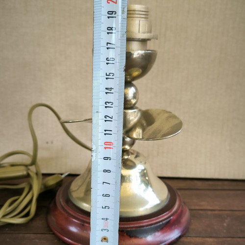 Bronze table nautical lamp ''Propeller'' used