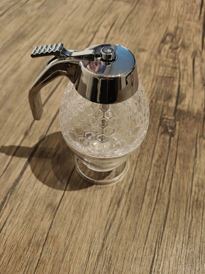 Plastic honey dispenser new with stand