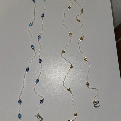 Bra straps new with eye designs and golden hearts