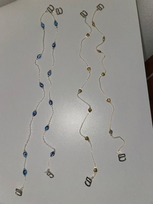 Bra straps new with eye designs and golden hearts
