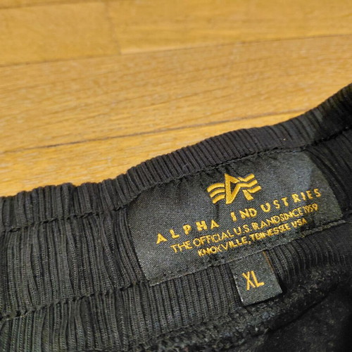 Alpha Industries sport pants size XL like new, black and red