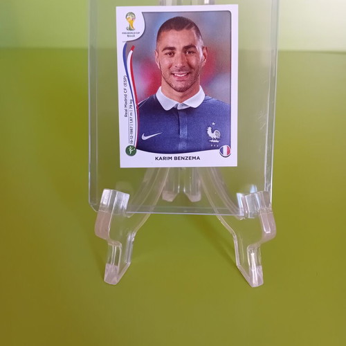 Karim Benzema 2014 Panini World Cup Sticker new