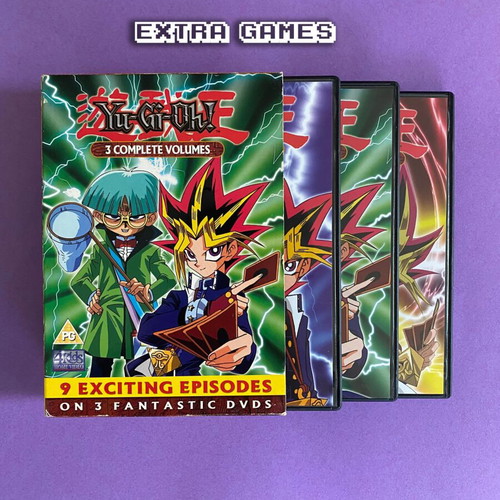 Yu-Gi-Oh! DVD bundle 3 complete volumes like new