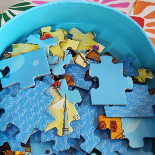 Djeco Pirate Ship Puzzle 54 Pieces Like New, Age 5+