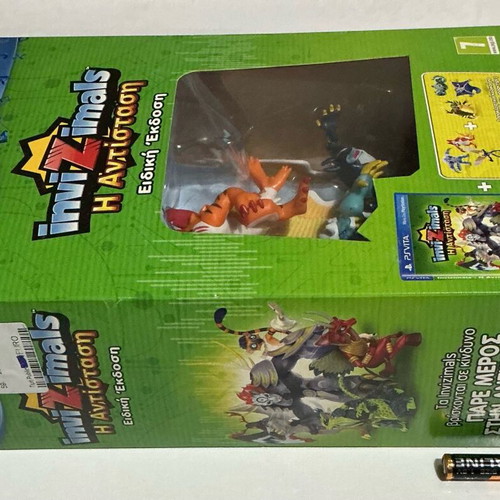 PSVITA Invizimals The Resistance Special Edition new sealed