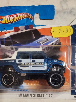 Hot Wheels Hummer H2 αστυνομικό αυτοκινητάκι Σφραγισμένο