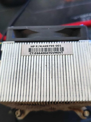 HP Desktop CPU Cooler model 449796-001 like new