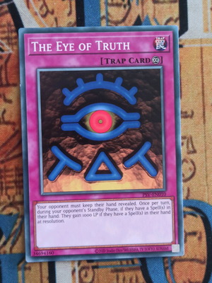 The Eye Of Truth Yu-Gi-Oh! κάρτα σαν καινούργιο