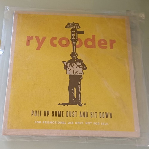 Ry Cooder Pull Up Some Dust And Sit Down CD new promo