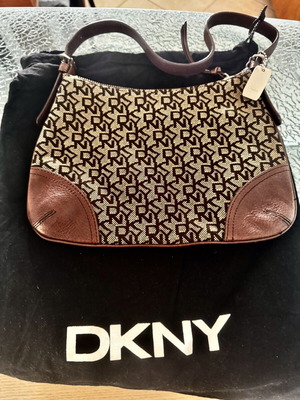 DKNY bag like new, brown