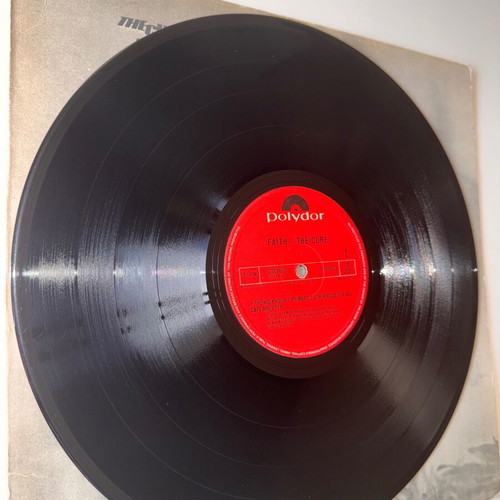 The Cure Faith LP used, 1981 Greek first edition