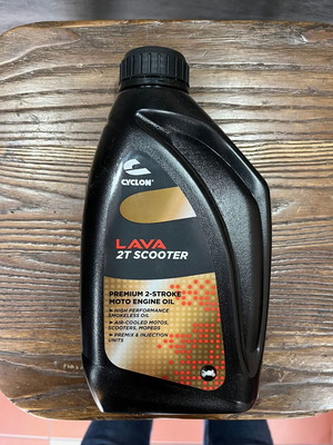 Cyclon Lava 2T Scooter Oil sealed, new