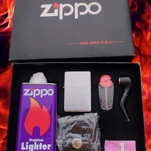 Zippo set used