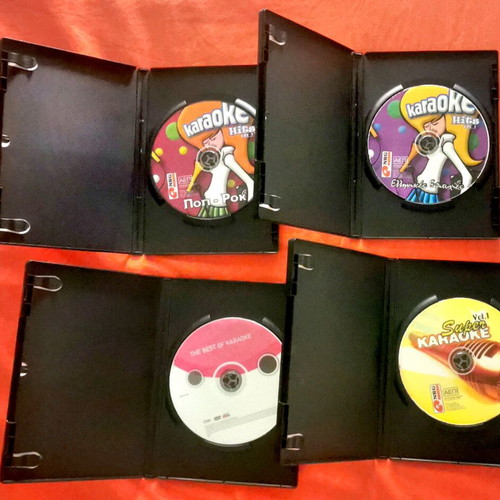 Karaoke 4 DVD like new, set