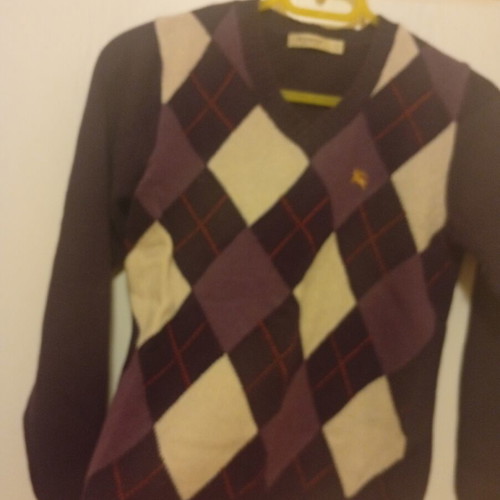 Burberry purple sweater, size S