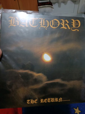 Bathory The Return βινύλιο LP μεταχειρισμένο, Black Mark