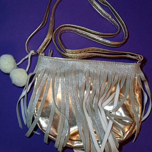 Handbags like new, white and beige, set of two