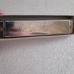 Harmonica vintage used in its box