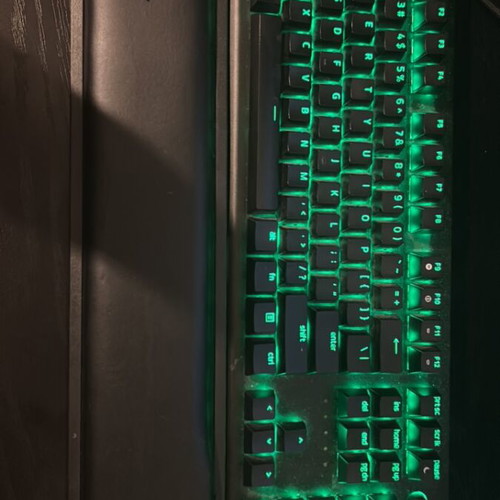 Razer BlackWidow V3 Pro gaming keyboard used