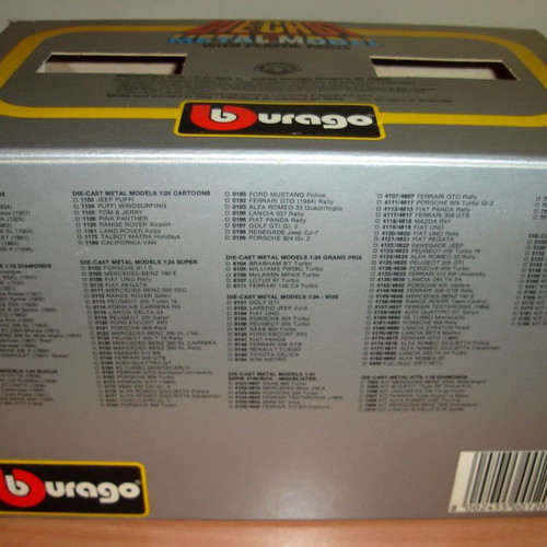 Burago Ford Escort XR3 μοντέλο 80' κλίμακα 1/24 με κουτί