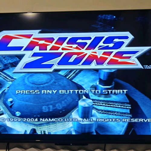 Crisis Zone PS2 used, complete set