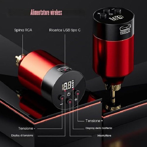 Liumate Pro tattoo machine new with needles and ink set
