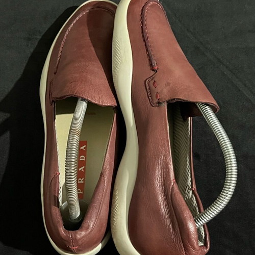 Prada Sport slip-on shoes like new, size 38.5, bordeaux