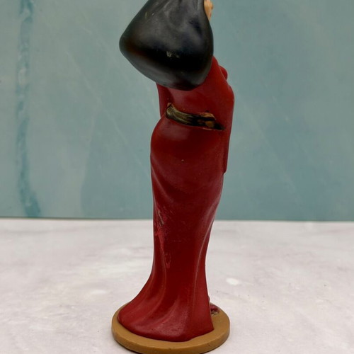 Disney Tangled Mother Gothel PVC cake topper figure used, with marks