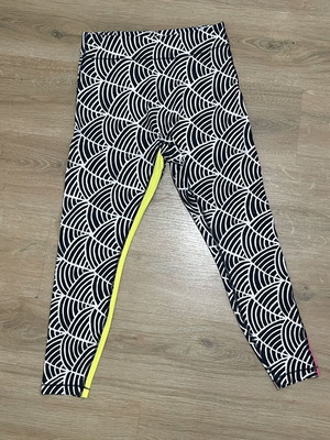Puma leggings white and black size M
