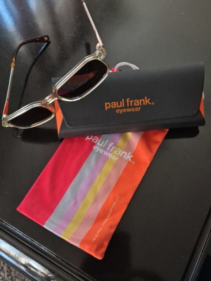 Paul Frank sunglasses new, brown and gold