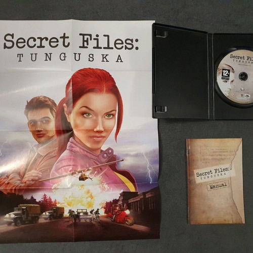 Secret Files: Tunguska PC game used, 2006, English version