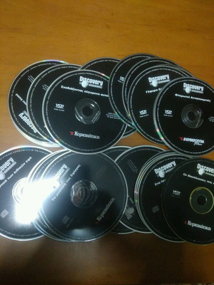 DVD ντοκιμαντέρ μεταχειρισμένα, πακέτο 40 τεμάχια Discovery Channel