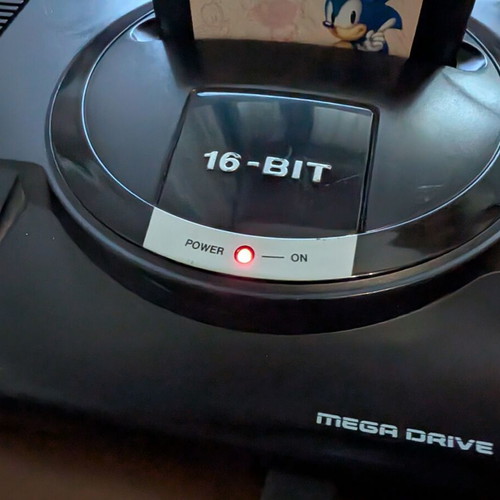 SEGA Mega Drive 1 PAL French RGB model with Region Free & 60Hz Mod