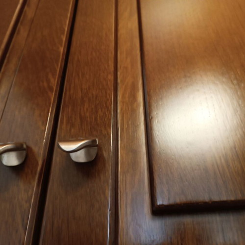 Inox knobs like new, pack of 10 for wardrobes
