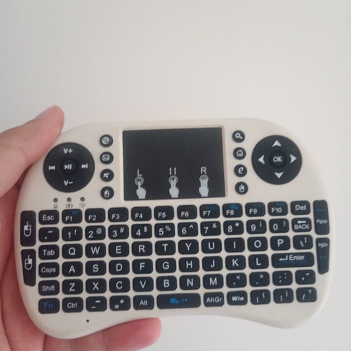 Wireless Bluetooth keyboard with touchpad