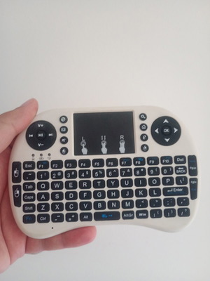 Wireless Bluetooth keyboard with touchpad