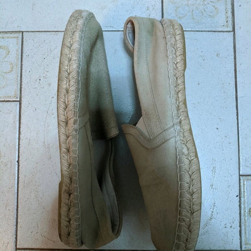 Mango espadrilles ecru size 42 like new