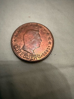 5 cents Luxembourg 2002 used in good condition