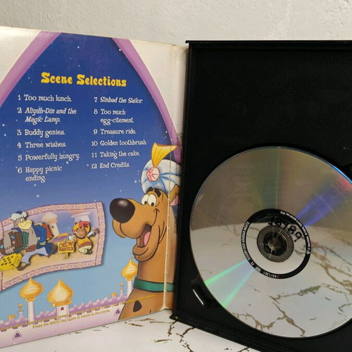 Scooby Doo in Arabian Nights DVD used with Greek subtitles