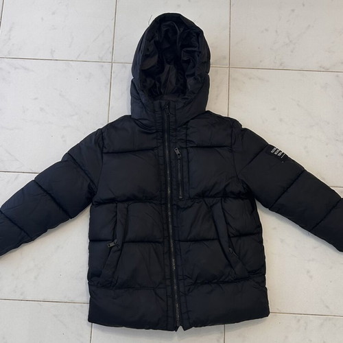 Puffer jacket Zara Kids size 8, black, used