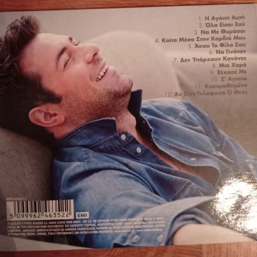 Christos Holidis Na Me Thymasai CD like new