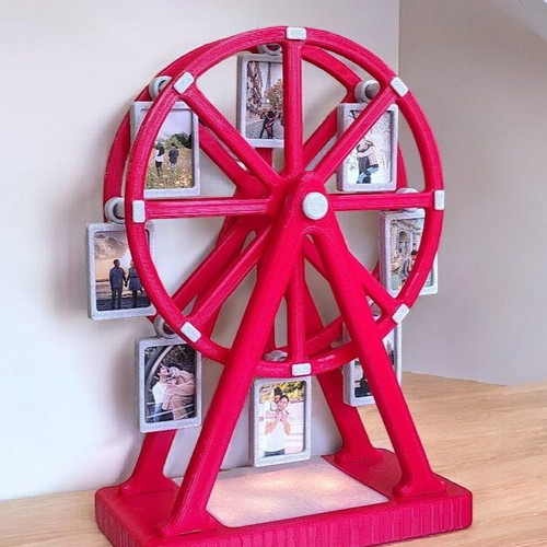 Photo Ferris Wheel frame like new with lighting for 8 photos