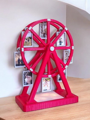 Photo Ferris Wheel frame like new with lighting for 8 photos