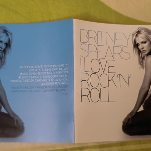 Britney Spears I Love Rock N Roll Japan 7TR CD like new
