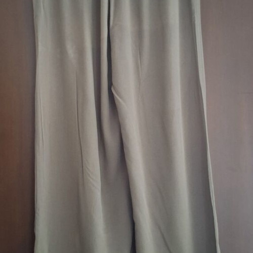 Infinity Collection khaki pants used, 100% viscose, sizes S-M