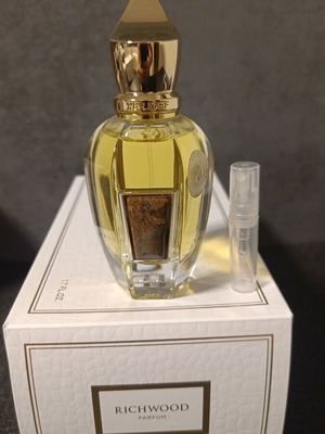 Xerjoff Richwood 2ml tester sample Eau de Parfum